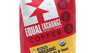 Equal Exchange Organic Whole Bean Coffee, Mind Body Soul,...