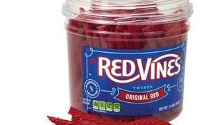 Red Vines Red Original Licorice Twists (4 Pound Jar)