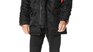 Alpha Industries Men's N-3B Slim-Fit Parka Coat with Removable...