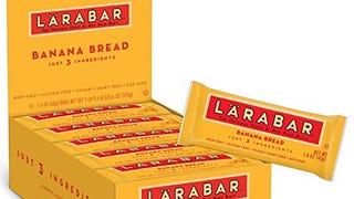 Larabar Banana Bread, Gluten Free Vegan Fruit & Nut Bar,...