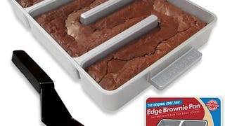 Baker's Edge Brownie Pan, The Original All Edges Brownie...