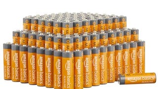 Amazon Basics 100-Pack AA Alkaline High-Performance Batteries,...