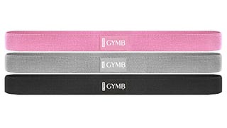 GYMB Premium Resistance Bands - Non Slip Cloth Exercise...