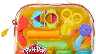 Play-Doh Starter Set 9-Piece Kit with Storage Tote & 4...