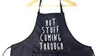 Hot Stuff Coming Through Funny Apron With Pockets