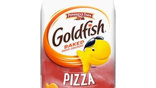 Goldfish Pizza Crackers, Snack Crackers, 6.6 oz bag (Pack...