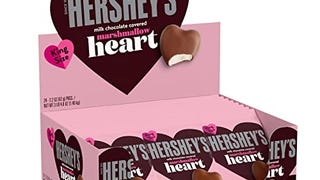 HERSHEY'S Milk Chocolate Covered Marshmallow Heart, Valentine'...