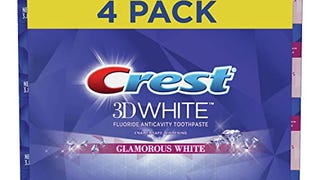 Crest Toothpaste 3D Glamorous White, Mint, (Packaging May...