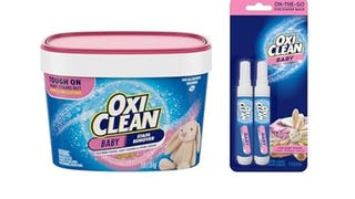 OxiClean Baby Stain Soaker, 3 lb + 2-Pack OxiClean Baby...