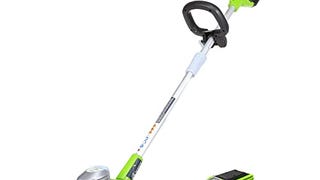 Greenworks 40V 13" Cordless String Trimmer / Edger, 2.0Ah...