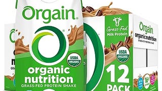 Orgain Organic Nutritional Protein Shake, Iced Cafe Mocha...