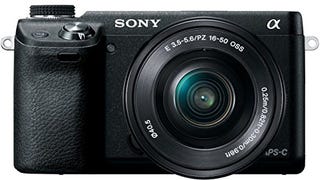Sony NEX-6L/B Mirrorless Digital Camera with 16-50mm Power...