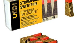 UCO Stormproof Sweetfire Strikeable Firestarters