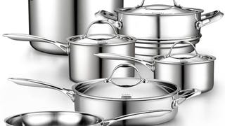Cooks Standard Stainless Steel Kitchen Cookware Sets 12-...