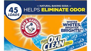 Arm & Hammer Plus OxiClean Powder Laundry Detergent, Fresh...