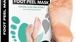 Lavinso Foot Peel Mask for Dry Cracked Feet – 2 Pack Peeling...
