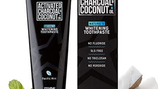 Cali White Natural Whitening Toothpaste, Activated Charcoal...