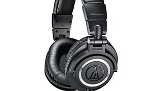 Audio-Technica ATH-M50x Professional Studio Monitor Headphones,...