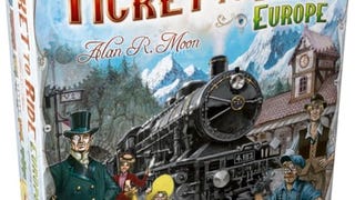 Ticket to Ride Europe Board Game - Embark on a Railway...