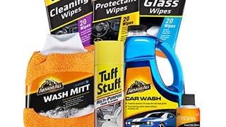 Armor All Car Wash and Cleaner Kit, Includes Cleaning Wipes...