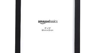 Amazon Basics Rectangular Photo Picture Frame, 8" x 10"...