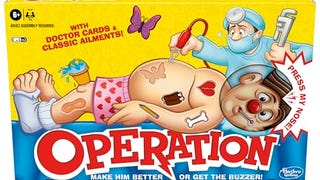 Hasbro Gaming Operation Electronic Board Game with Doctor...