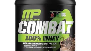 MusclePharm Combat 100% Whey Protein Powder, Chocolate...