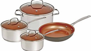 Nuwave Duralon Ceramic Nonstick 7 Pc. Cookware