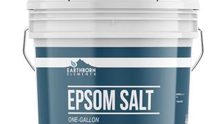 Earthborn Elements Epsom Salt (1 Gallon), Resealable Bucket,...