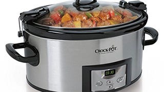 Crock-Pot 6 Quart Cook & Carry Programmable Slow Cooker...