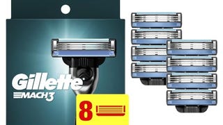 Gillette Mach3 Razor Refills for Men, 8 Razor Blade...