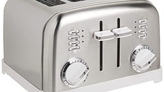 Cuisinart CPT-180WP1 4-Slice Metal Classic Toaster, White/...