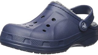 crocs Unisex Winter Clog Mule, Navy/Charcoal, 6 US Men...