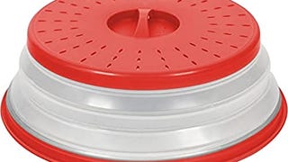 Tovolo Microwave Cover, Medium, Candy Apple Red