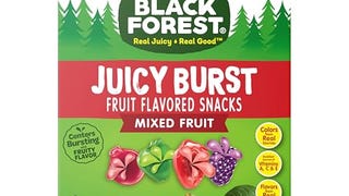 Black Forest, Juicy Burst, Fruit Flavored Snacks, Mixed...