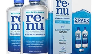 renu Contact Lens Solution, Advanced Formula, 12 Fl Oz...