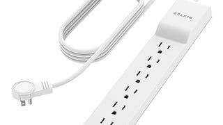 Belkin Power Strip Surge Protector - 6 AC Multiple Outlets...