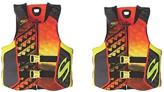 Stearns Hydroprene Life Vest 2 Pack, 2 orange,