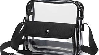 Dijkoo Clear Bag Stadium Approved, Veckle Clear Purse Crossbody...