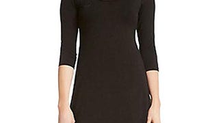 Karen Kane Women's 3/4 Sleeve A-Line Dress, Black,...