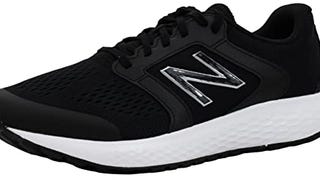 New Balance womens 520 V5 Running Shoe, Black/White, 8....