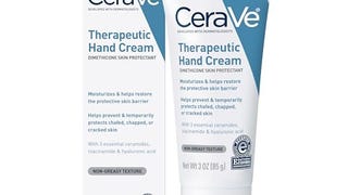 CeraVe Therapeutic Hand Cream for Dry Cracked Hands With...