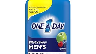 One A Day Men’s Multivitamin Gummies, Multivitamin for...