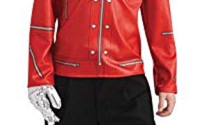 Michael Jackson Child's Value Red Beat It Zipper Jacket...