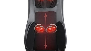 Naipo Back Massager Shiatsu Massage Chair Cushion Electric...