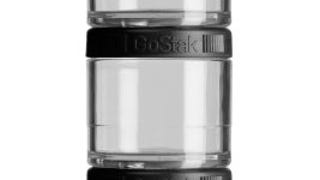 BlenderBottle GoStak Food Storage Containers for Protein...