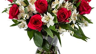 Benchmark Bouquets Signature Roses & Alstroemeria, Prime...