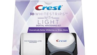 Crest 3D Whitestrips with Light, Whitestrips 3D White, Teeth...