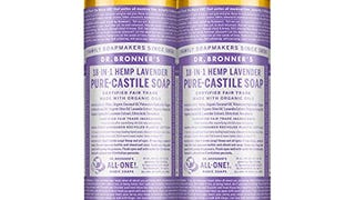 Dr. Bronner's Pure-Castile Liquid Soap Shower and Travel...