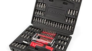 TEKTON Everybit Ratchet Screwdriver and Bit Set (135-Piece)...